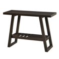 thumbnail image 1 of Bowery Hill Console avec Étagère en Cappuccino, 1 of 2