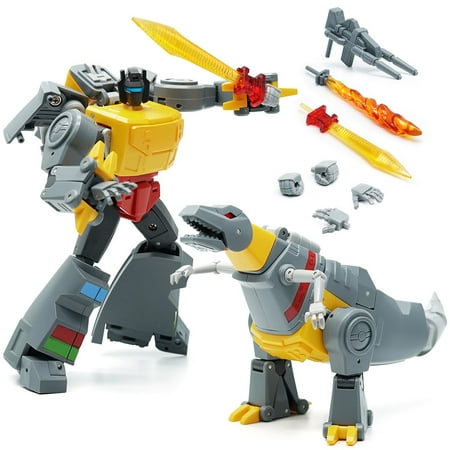 Action Attackers Ultimate Classic Grimlock Heroes Team Converting Alloy Action Figure Deluxe Gravity Collectible Model Statue G1 Dinosaur KO Action Figure