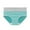 AE05-Turquoise, variant on Inglocry Women's Cotton Underwear Stretch Mid Waisted Briefs Ladies Panties Light pink M
