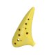 thumbnail image 2 of EeaseMX Ocarina Alto Do de 12 agujeros, instrumento musical para principiantes y profesionales (amarillo), 2 of 7