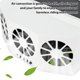 thumbnail image 5 of Muyoka Ventilador de ventilación de escape de circulación de coche, herramienta de refrigeración de vehículo, carga Dual USB Solar Muyoka Hogar, 5 of 7
