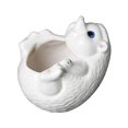 thumbnail image 4 of Macetero de animales para decoración de escritorio, maceta con cabeza bonita para oficina, patio al aire libre, 4 of 8