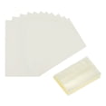 thumbnail image 1 of 200 Pcs Bandas de Contracción, Bandas de Contracción Perforadas Transparentes de 42*70mm, Bandas de Envoltura Térmica para Botellas, 1 of 7