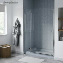 Voltaire 60" x 36" Single-Threshold, Right-Hand Drain, Shower Base in Gray