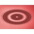 thumbnail image 1 of Ahgly Company Machine Washable Indoor Rectangle Transitional Red Area Rugs, 7' x 10', 1 of 7