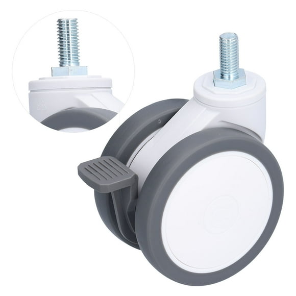Universal WheelCaster Wheel Heavy Duty Caster Wheel Caster Wheelswith Brake Ultimate Comfort