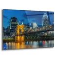 thumbnail image 2 of Epic Art 'Cincinnati' by Epic Portfolio, Acrylic Glass Wall Art, 36"x24", 2 of 8
