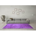 thumbnail image 3 of Ahgly Company Indoor Rectangle Oriental Purple Industrial Area Rugs, 2' x 5', 3 of 4