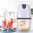 thumbnail image 2 of Electric Ice Crusher Shredding Machine Snow Cone Maker compatible Kitchen Purple_Perfect Gift, 2 of 4