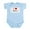 Sky Blue, variant on CafePress - I LOVE BAGELS Infant Creeper - Baby Light Bodysuit, Size Newborn - 24 Months