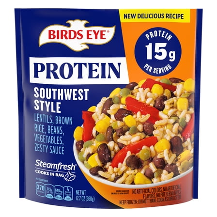 Birds Eye Southwest Style Power Blend, Frozen Side, 12.7 oz. Bag