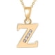 thumbnail image 1 of Collar para mujer, joyería para mujer, joyería de moda para mujer, regalo para mujer, 26 letras en inglés, cadena con nombre, colgante, collares, joyería para mujer, collar, 1 of 3