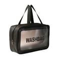 thumbnail image 4 of Bathroom Organizer Clear Bag Waterproof Travel Makeup Bags H8P5, 4 of 8