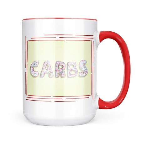 

Neonblond Carbs Glazed Doughnuts Donuts Mug gift for Coffee Tea lovers