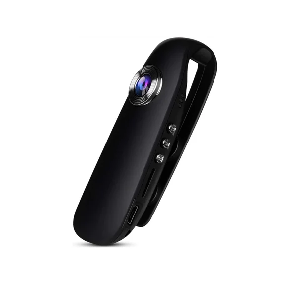 KunMing 1080p Back Clip Camera Aerial1080P – 1pc, Black | Premium Portable HD Camera with Secure Clip, Ideal for Sports, Travel & Vlogging