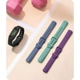 thumbnail image 3 of Tianle Compatible with Fitbit Inspire 3 Bands for Women Men, Sport Wristband Replacement Soft Silicone Straps for Fitbit Inspire 3 Fitness Tracker Women & Men(4 Pack,Large), 3 of 7
