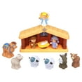 FisherPrice Little People Christmas Nativity Scene Playset, Holiday Manger with 10 Figures for