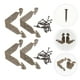 thumbnail image 2 of 4 sets Caja de madera Protector de esquinas Muebles Vintage Corners Protection Guard, 2 of 4