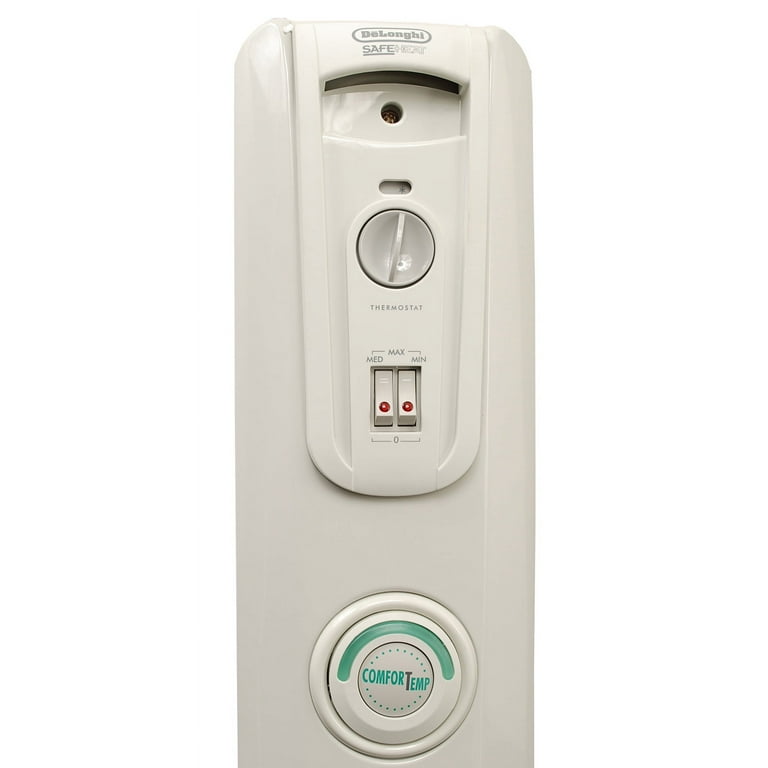 De'Longhi ComforTemp Oil-Filled Radiator, Off-White, 13 4/5