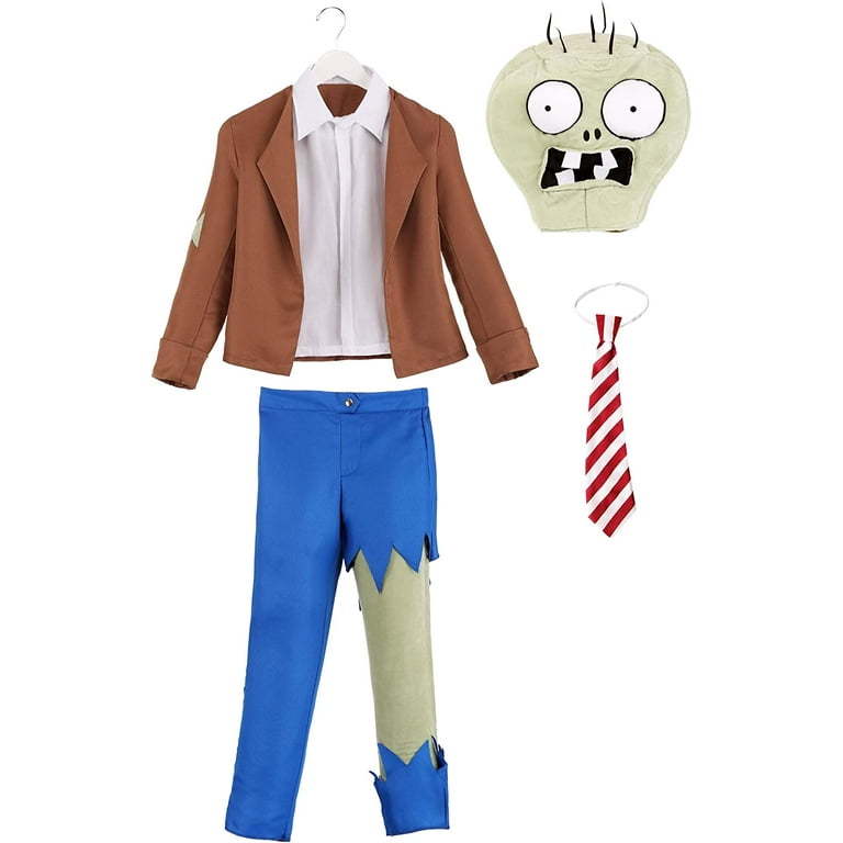 Kids PLANTS VS ZOMBIES Zombie Costume 