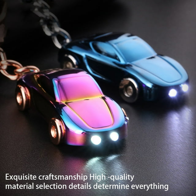 Keychain Car Pendant Decorative Fashion Zinc Alloy Purse Wallet Carrying Holder Keyring Portable Purse Wallet Key Chain Holder Decoration Buckle Gift Blue Ice