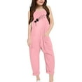 thumbnail image 3 of Girls' Jumpsuits Rompers Girls Summer Clothes Rompers with Pockets Leg Girls Clothing Size 7-8 Years Girls Fashion, 3 of 5