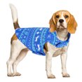 thumbnail image 1 of Suéter clásico navideño navideño para perros, ropa para mascotas pequeñas y medianas para clima frío, chaleco para perros, disfraz de abrigo de invierno para perros, XS-XL, BlueXS, 1 of 6