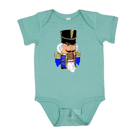 

Inktastic Christmas Nutcracker in Blue Gift Baby Boy or Baby Girl Bodysuit