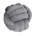thumbnail image 2 of Luzkey 7.8inch Knot Ball Throw Pillow Round Multipurpose Decorative Filled with PP Cotton for Living Room Lightweight, 2 of 8