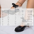 thumbnail image 2 of Abomasnow Women's Round Toe Two Tone Mary Jane Heels Ribbon Bow Tie Block Heel Dress Shoes Vintage Brogue Pumps for Party Daily Wear, 2 of 8