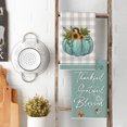 thumbnail image 5 of Sm:)e Home Sweet Home Blue Pumpkin Blessed Thankful Grateful Fall Thanksgiving Kitchen Dish Towels Buffalo Plaid 18x26 Inch Set of 4, 5 of 6