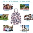 thumbnail image 5 of Hoodies for Teen Girls Boys - Palm leaves_H Warm Boys' Fashion Hoodies & Sweatshirts, Boys Girls Kids Clothes Size 18-20 Youth Pullover with Kangaroo Pocket, 5 of 5