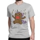 thumbnail image 1 of Camisetas de unicornio Domo Kun para hombre y mujer, divertidas camisetas de algodón puro, cuello redondo, manga corta, camisetas de verano, 1 of 6