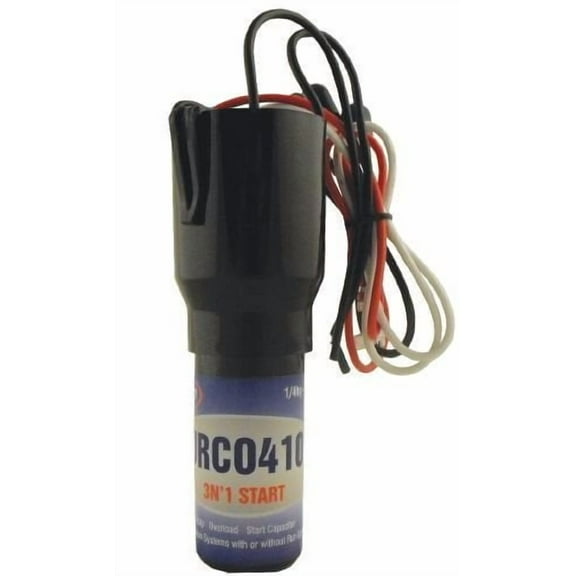 Supco URCO410 3 in 1 Ultimate Relay Capacitor 1/4 & 1/3 Horsepower 115 Voltage CA1