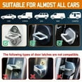 thumbnail image 4 of XEITIN 2PCS Car Handle Assist for Elderly - Portable Vehicle Support Cane for Easy Sit-to-Stand Auto Grab Bar for Seniors & Handicapped Durable Door Handle Supports Up to 450 lbs, 4 of 5