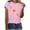 Pink, variant on Riecok Valentines Day Shirts Women Plus Size Crewneck Heart T Shirt for Women Short Sleeve Summer Casual Comfy Novelty Graphic Tops Pink S