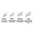 thumbnail image 4 of Purrdy Paws 100 Pack Soft Nail Caps for Cat Claws Clear Kitten, 4 of 4