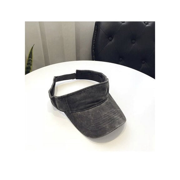 COCOpeaunt Fashion Spring Summer Sports Sun Cap Men Women Adjustable Denim Visor UV Protection Top Empty Tennis Golf Running Sunscreen Hat