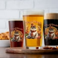 thumbnail image 4 of Happy Thanksgiving Ragdoll Give Thanks Fall Beanie Scarf Welcome 16oz Pint Beer Glass Mug Cat Lover Kitten Owner Gifts Idea Beer Glasses Cup - 00020, 4 of 5