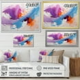 thumbnail image 4 of Designart "modern Paint Strokes" Romantic Landscape Floater Framed Canvas Wall Art, 4 of 7