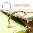 thumbnail image 3 of HIAKDOFT 12Pcs Small Metal Binder Rings Lightweight Portable Round Rings for Notepad Scrapbook Crafts, 3 of 7