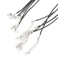 thumbnail image 6 of Qisuw 5pcs/set 45cm/18'' Black 1.5mm Wax Cord Necklace Cord For DIY Craft Jewelry, 6 of 7