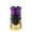 Black Purple and Yellow, variant on Oath Cage V2 SCS Clamp Anodised Satin Black