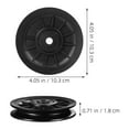 thumbnail image 2 of HEMOTON  6 Pcs Calisthenics Equipment Training Plastic Pulley Fitness, 2 of 7