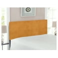 thumbnail image 2 of Faux Suede Headboard, Digitally Printed Weathered Texture, Upholstered Decorative Metal Bed Headboard with Memory Foam for Dorm and Bedroom Accent Furniture, Orange, Twin, by Ambesonne, 2 of 3