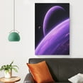 thumbnail image 4 of Planet Universe Galaxy Poster (3) Gifts Canvas Painting Poster Wall Art Decorative Picture Prints Modern Decor 12x18inch(30x45cm), 4 of 6