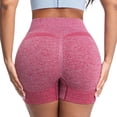 thumbnail image 6 of oelaio Biker Shorts Women Tummy Control Shapewear Yoga Shorts Booty Butt Lifting Breathable Workout Running Short Pants Red S, 6 of 6