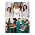 thumbnail image 4 of Bufanda de gasa, estola, bolero, vestido de noche para mujer, fiesta, boda, novia, primavera, verano, chaqueta, 4 of 4