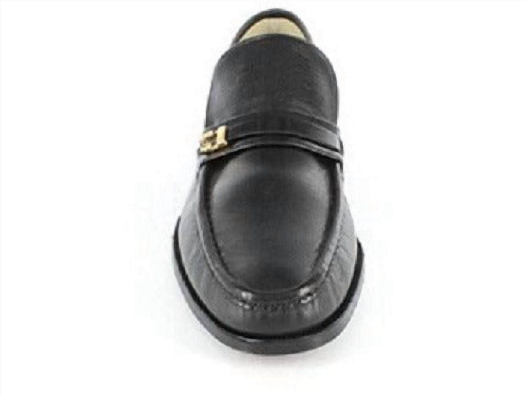 Florsheim Imperial Mens Black Leather Bit Loafers 14 B 17116-01 Moc Toe Shoes Florsheim Men main image 3