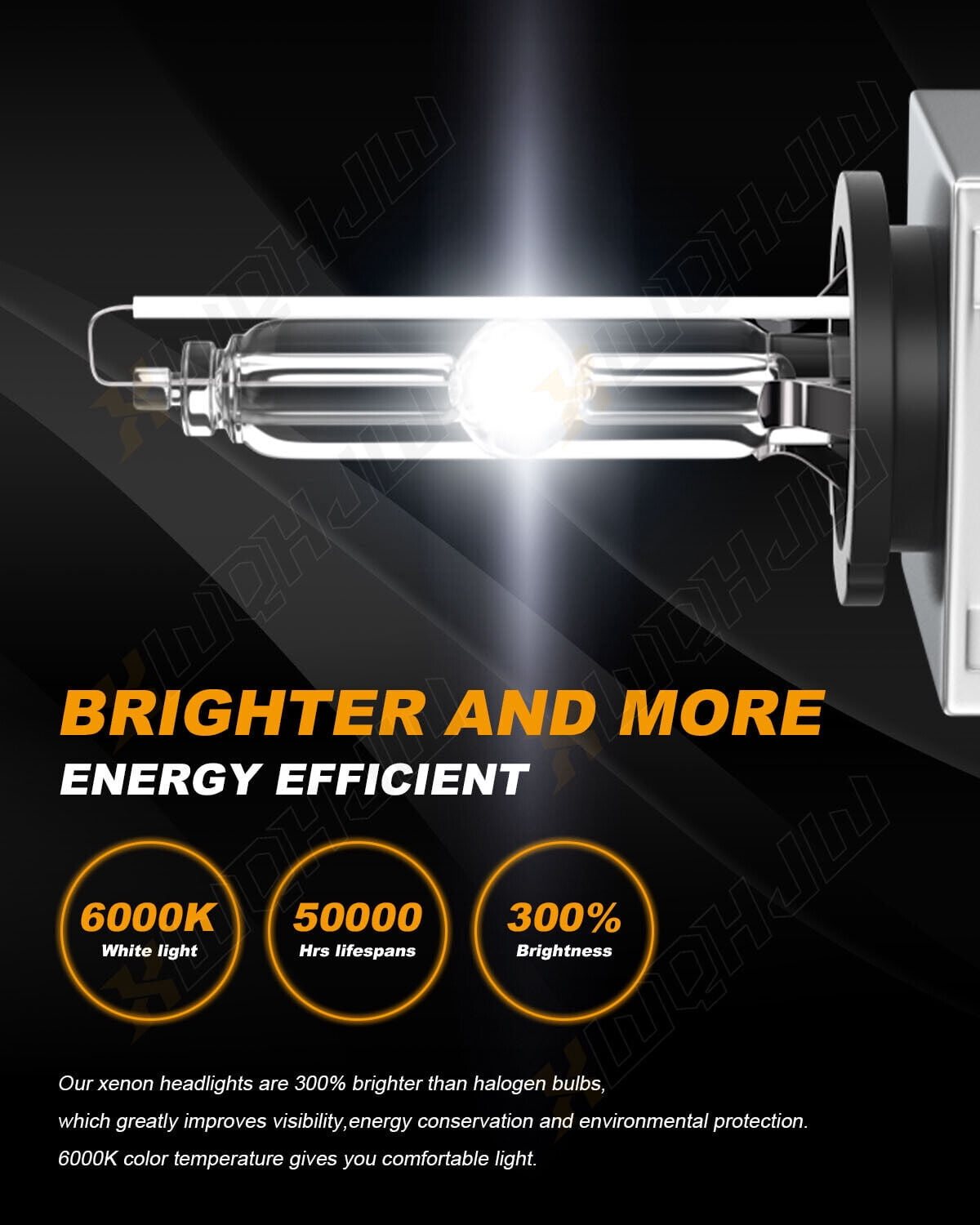 For Chevy Traverse 2019 2020 2021 D3S LED Headlight Bulb Kit High & Low Beam Qty of 2